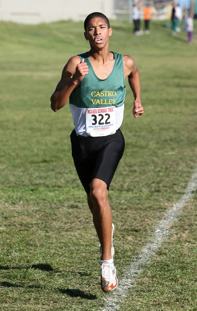 NCS XC D1 Boys-063.JPG - 2009 North Coast Section Cross Country Championships, Hayward High School, Hayward, California